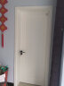 美心（Mexin）木门木质复合环保烤漆简约欧式室内门套装门卧室门@003定制尺寸 N557-门扇+双包门套+实木填充 实拍图