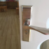 飞球门锁室内卧室木门房门锁防盗不锈钢免改孔通用型卫生间门把手 实拍图