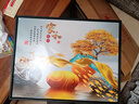 柳莺花燕免打孔电表箱装饰画现代简约客厅餐厅挂画电闸箱配电箱遮挡壁画 家和富贵 45X35遮挡35X25 液压款 实拍图