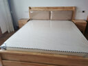 蔚虎 床实木床双人床北欧风格日式民宿公寓经济主卧婚床 实木床+乳胶弹簧床垫+床头柜*1 1.8*2米框架款 实拍图