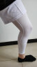 曼迪卡威（Mdikawe） 曼迪卡威篮球护膝春夏男女加长运动护膝护腿袜护小腿足球长袜 白色 单只装  M 实拍图