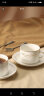 Mongdio 欧式咖啡杯套装 陶瓷美式挂耳杯碟4杯4碟4勺1杯架 实拍图