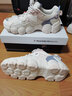 FILA 斐乐女鞋猫爪鞋3代老爹鞋休闲运动鞋缓震厚底慢跑鞋FLUID Ⅲ 奶白-GD 38 实拍图