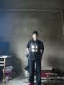 卡图弛 美式牛仔裤男春秋季潮流修身显瘦韩版ins直筒裤高街复古休闲裤子 黑色 XL 【建议125-140斤】 实拍图