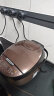 毕亚兹 电脑主机电源线 1米 国标三孔品字尾连接线 电饭煲台式机箱显示器屏电热水壶弯插头 黑 实拍图