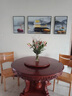 艾米河 实木餐桌圆桌欧式餐桌椅组合6人美式实木圆形大小户型大圆桌8人 1.2米圆桌不含转盘 实拍图