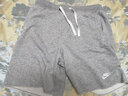 耐克（NIKE）男运动短裤 夏季 针织毛圈 柔软吸汗 五分裤 DX0767-063 灰 XL 实拍图