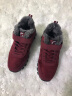 欧瓦特老人鞋女妈妈棉鞋冬季加绒保暖中老年防滑运动鞋加厚老北京布鞋子 8805枣红【女款】旗舰官方正品 37 实拍图