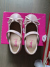 芭比童鞋春秋儿童皮鞋可爱撞色女童公主风小皮鞋时装鞋DA6039粉色29码 实拍图