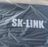 SK-LINK 桌面式光纤终端盒 4口4芯千兆多模SC满配尾纤法兰盘 光缆熔接盒 光纤续接盘 配线架SK-GXH4MM-SC 实拍图