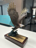 吉善缘 《大展宏图》全铜老鹰摆件 雄鹰办公室装饰乔迁升职店铺开业礼品 大展宏图 大号 实拍图