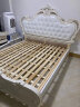 中巢 实木床 欧式床双人床卧室家具皮床法式公主婚床现代简约风格 实木床 1.8*2.0m框架结构 实拍图