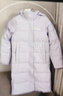 FILA 斐护科技|斐乐女装长款羽绒服冬季休闲简约连帽保暖羽绒外套 薰衣草浅紫-PU 180/96A/XXL 实拍图