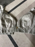 梦芭蒂内衣女无钢圈文胸大胸显小薄款聚拢透气轻盈上托收副乳少女胸罩 银灰色 75B 实拍图