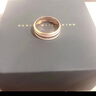 丹尼尔惠灵顿（DanielWellington）DW时尚戒指男女 玫瑰金色双色情侣对戒表白纪念 520礼物送女生 尺码56 DW00400043 实拍图