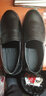 固踏劳保鞋厨师鞋男防滑防水防油厨房鞋工作鞋时尚耐磨透气酒店厨工鞋 黑色 42码 实拍图