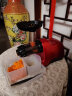 欧美爵士 原汁机低速西芹榨汁机家用渣汁分离果汁机全自动果蔬多功能慢磨机MV12 粉色 (标准版） 实拍图