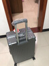 CROSSGEAR瑞士行李箱铝框可登机拉杆箱男轻商务出差登机箱女学生旅行密码箱 极光灰卡扣装多不爆托运无忧 26英寸 长途返程旅行搬家 实拍图