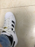 ADIDAS阿迪达斯金标贝壳头运动板鞋（三叶草系列休闲小白鞋男女）FU7712 金标FU7712 39 实拍图