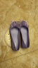 Melissa（梅丽莎）蝴蝶结包头软底时尚通勤休闲女士单鞋33636 丁香紫/透明丁香紫 38 晒单实拍图