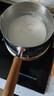 kimscook日式不锈钢雪平锅宝宝辅食锅无涂层小奶锅家用泡面锅汤锅热牛奶锅 （不锈钢雪平锅+漏勺） 20cm 实拍图