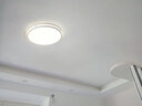 自由亮超薄客厅灯吸顶灯LED超薄现代简约房间卧室吸顶灯圆形灯 60W 象牙白：圆41CM[三色调光) 实拍图