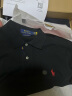 Polo Ralph Lauren 拉夫劳伦男装 经典款修身网眼布短袖网球衫RL13502 001-黑色 L 晒单实拍图