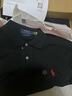 Polo Ralph Lauren 拉夫劳伦男装 经典款修身网眼布短袖网球衫RL13502 001-黑色 L 实拍图