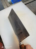 十八子作厨师刀切片桑刀锋利厨师专用主厨刀切菜刀切肉片刀酒店用刀具 小号锻打桑刀【刃长：206mm】 实拍图