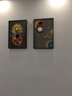 瑞尚（RUISHANG） 餐厅装饰画现代简约静物壁画北欧轻奢饭厅餐桌背景墙挂画 福禄双全 40*60CM【铝合金框+晶瓷面】 实拍图