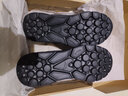 安踏男鞋休闲运动鞋男士冬季大码网面鞋软底轻质减震慢跑步鞋子男 【透气网面】5535-4黑/安踏白 40.5 (250mm) 实拍图