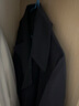 无印良品（MUJI）女式 不易沾水 双排扣大衣 风衣 外套秋 深藏青色 3S XL（165/92A） 实拍图