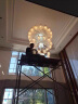 普蒂凯斯新中式复式楼客厅大吊灯别墅餐厅卧室灯全铜实木中国风简约吸吊灯 6062-6 晒单实拍图