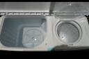 荣事达（Royalstar）双桶筒大容量双缸半自动家用波轮洗衣机 8公斤 【店长推荐 洗脱分离 强力去污】 实拍图