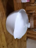 斯凯绨（Sky Top）陶瓷带盖汤盆骨瓷汤碗双耳品锅家用酒店纯白9英寸 实拍图