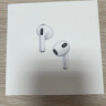 Apple/苹果【个性定制版】【挚爱礼物款】AirPods (第三代) 配闪电充电盒 无线蓝牙耳机 实拍图