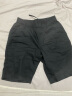 班尼路（Baleno）直筒短裤青少年学生纯色基础款中裤舒适五分裤男士 B25 S 实拍图