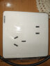 西门子（SIEMENS）开关插座面板 厨卫电器墙壁86型插座 致典系列雅白色 10A三孔插座 实拍图