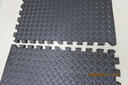 拼乐迪60爬爬垫拼接泡沫地垫海绵垫加厚防滑铺儿童拼图地板榻榻米泡沫板 黑色（1件4片） 60*60*2.5CM 实拍图