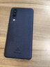 ESCASE 华为P30手机壳p30保护套 个性创意全包边防摔贴皮背壳 ES-19深邃黑 实拍图