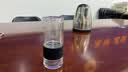 佐卡佳（zuo kaja）茶水分离泡茶杯办公室家用耐热过滤茶叶双层玻璃杯大容量车载水杯 木纹色340ml 实拍图
