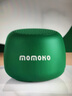 momoho无线蓝牙音箱便携式可插卡小音响立体声户外低音炮高音质大音量收款语音播报器 复古绿 官方标配 实拍图