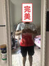 李宁（LI-NING）羽毛球服套装成人专业比赛运动服速干短袖圆领训练排汗团购印字 男子/白色上衣/黑色短裤 套装 3XL 实拍图