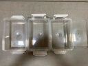 爱丽思（IRIS） 收纳盒证件证书首饰小物化妆品收纳盒珠宝文件收纳储物箱分类盒 M卡片盒（123*82*44mm *3) 3层 实拍图