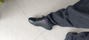 戈耐（GENAI）休闲皮鞋男士内增高鞋透气商务运动真皮春秋季男鞋子中年防滑皮鞋 黑色 6cm内增高 真皮 四季款 44 实拍图