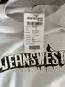 真维斯（Jeanswest）t恤男短袖潮流潮牌宽松纯棉夏季男士半袖男女重磅220g体恤衣服男R 面料升级220G-白（小木牌） XL 【推荐130-160斤左右】 实拍图