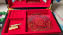 京典光年平遥推光漆器首饰盒 七夕情人节礼物 送女友 珠宝首饰盒 山西特产 黑底梅花 实拍图