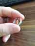 周大福 简约时尚 925银戒指情侣对戒男女款(单只) AB9963 9号 ￥380 晒单实拍图
