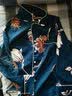 海之宁 睡衣女纯棉春秋季长袖长裤开衫宽松显瘦家居服套装女士全棉牡丹甜美清新居家服出门可外穿两件套绿色L 实拍图