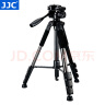 JJC 相机三脚架 便携三角架旅行自拍录像云台  适用于富士单反佳能索尼摄像机手机DV直播VLog视频支架 实拍图